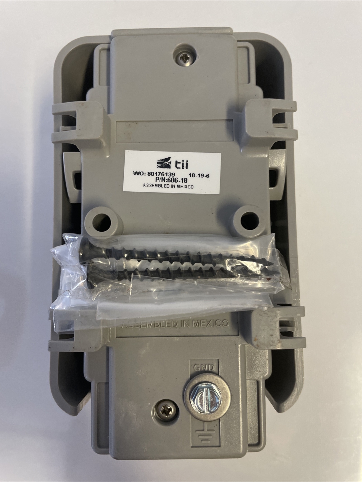 Tii Technologies Porta Systems 606-18 4-Pair Cat6 Protector Rack