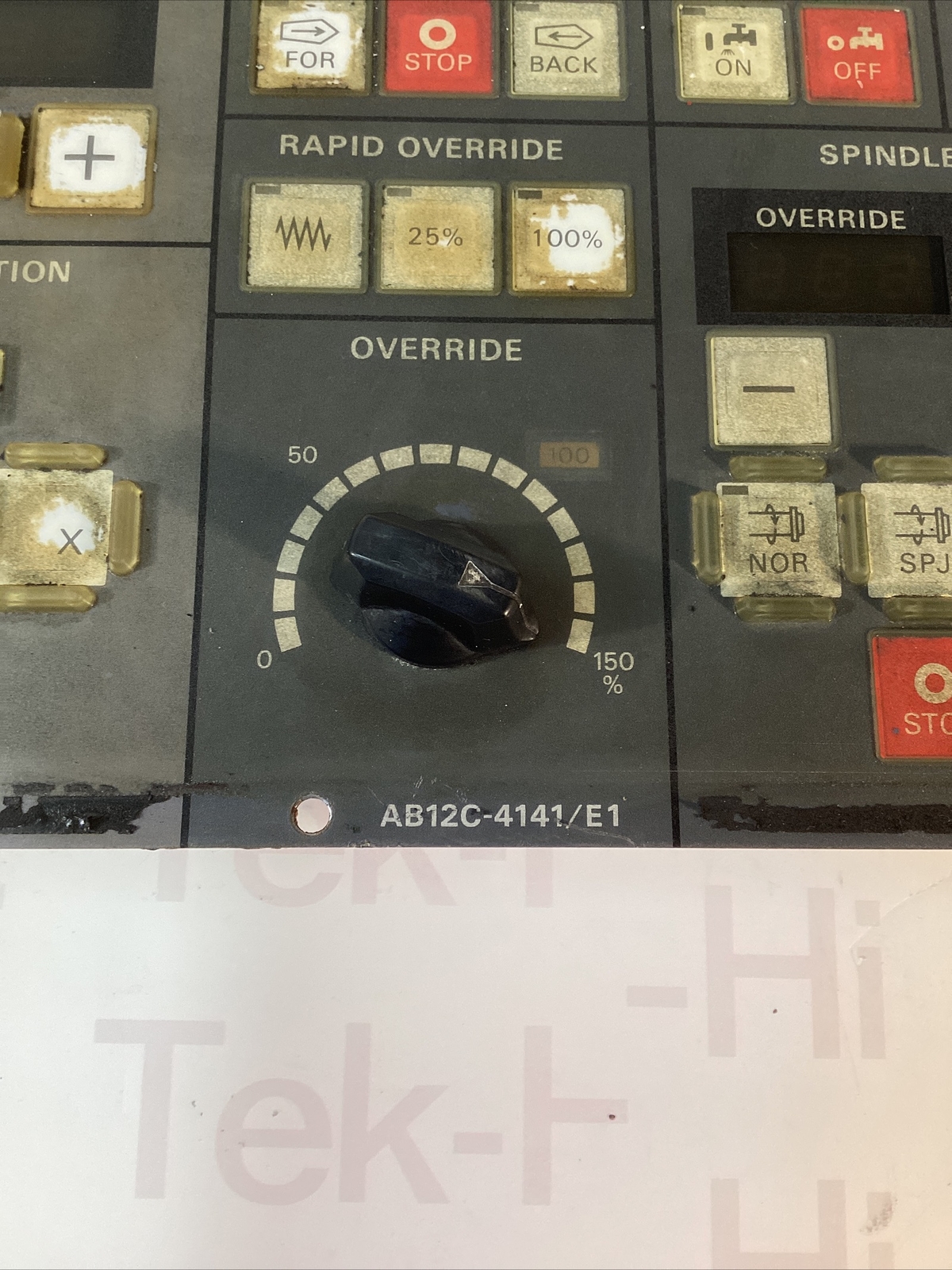 Mori Seiki AB12C-4141/E1 PC Operator Panel Board AB12C-4141 OVERNIGHT SHIPPING