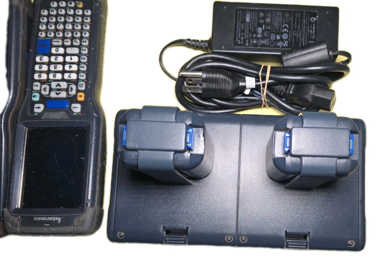 Honeywell Intermec 4X CK71 Barcode Scanners Charger & Batteries