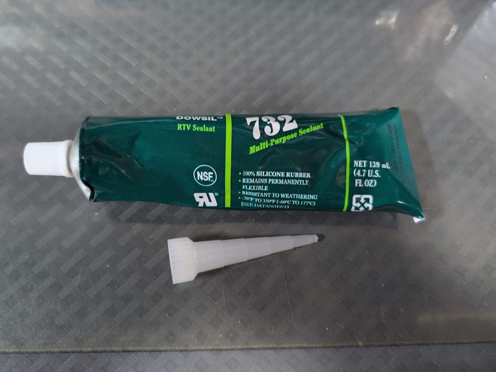 Dowsil DOW CORNING 732 MULTI-PURPOSE SEALANT CLEAR 139mL BB 10/2025 #79