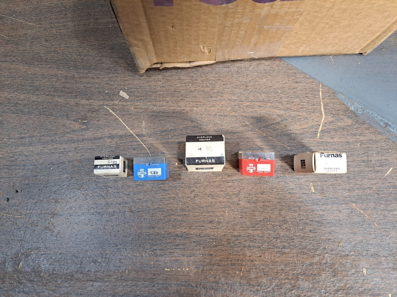 NEW FURNAS OVERLOAD HEATER ELEMENTS – VARIOUS SIZES