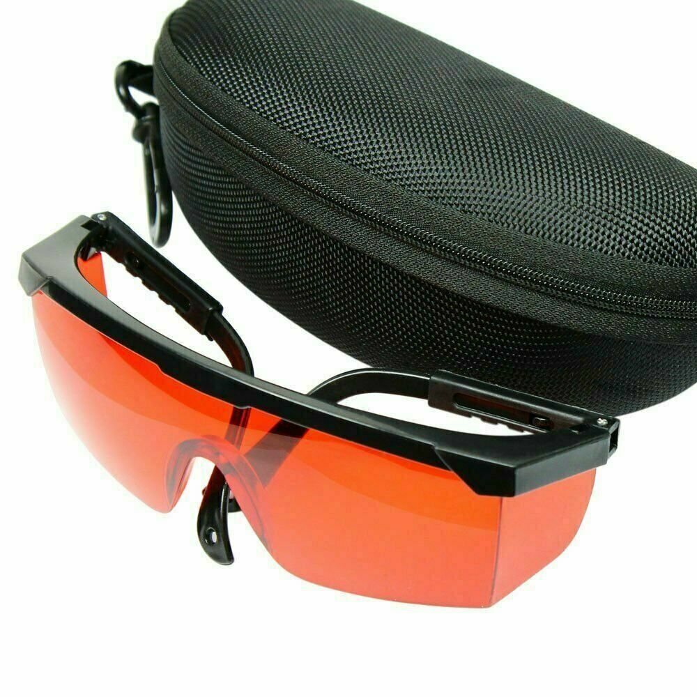 Laser Safety Glasses Goggles with Protective Case for 532nm Blue – Green Laser