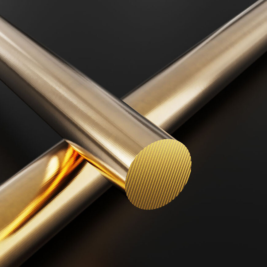 H59 Brass Metal Round Bar Rod Solid, Ø 3mm – 120mm , 100/150/200/250/300mm Long