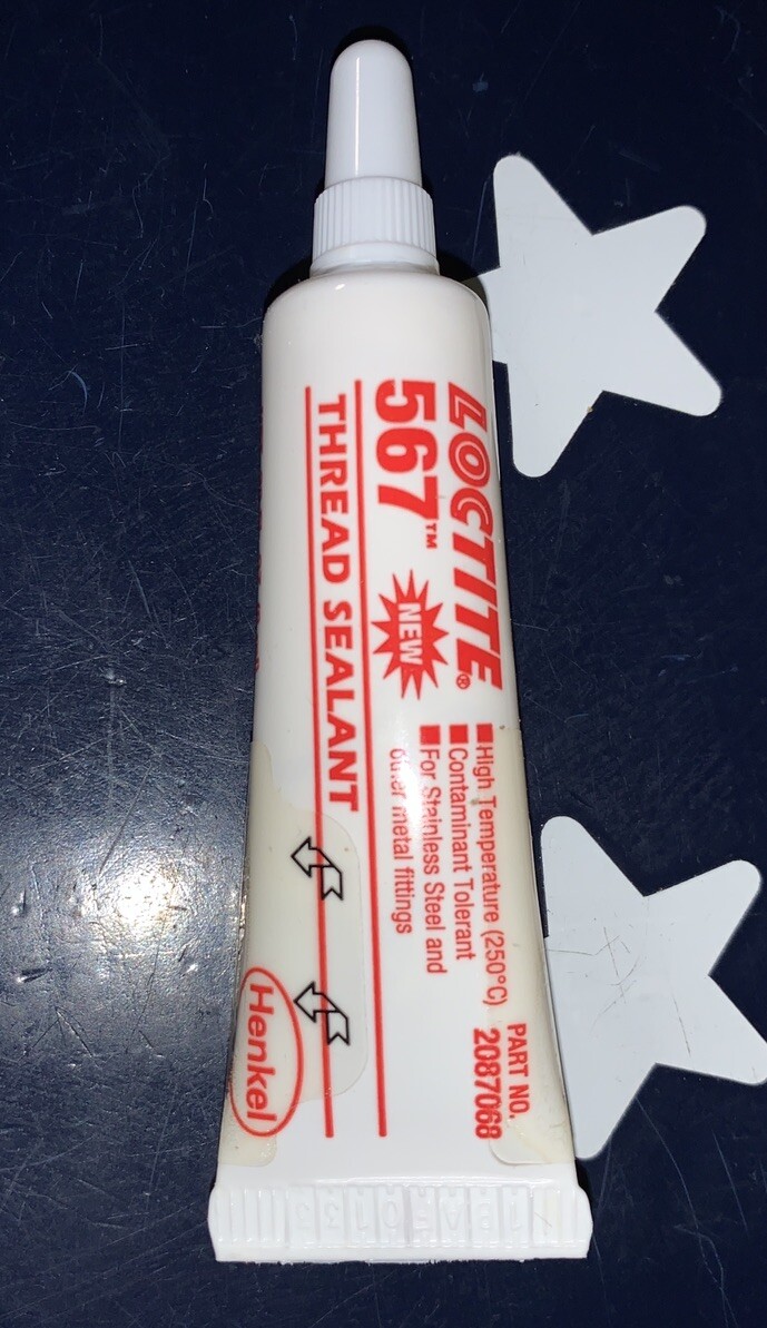 Loctite 2087068 Loctite 567 Thread Sealant Pipe Thread Sealant 6ML ONE Tube