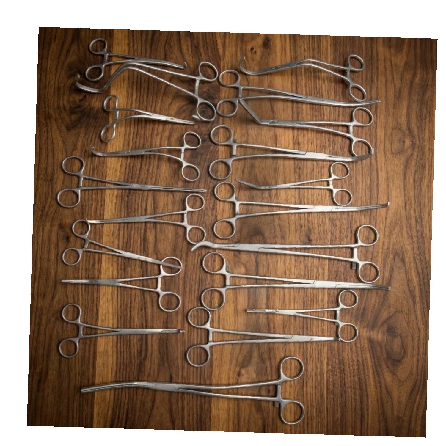 Vascular Clamps Surgery Instruments Debaky 20 Pcs Set Surgical Instruments