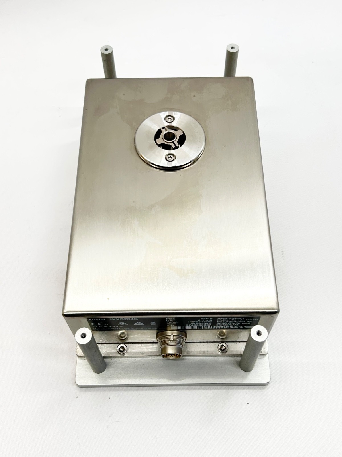 Mettler Toledo WXS204S High Precision Weigh Module 220g x 0.1mg Stainless