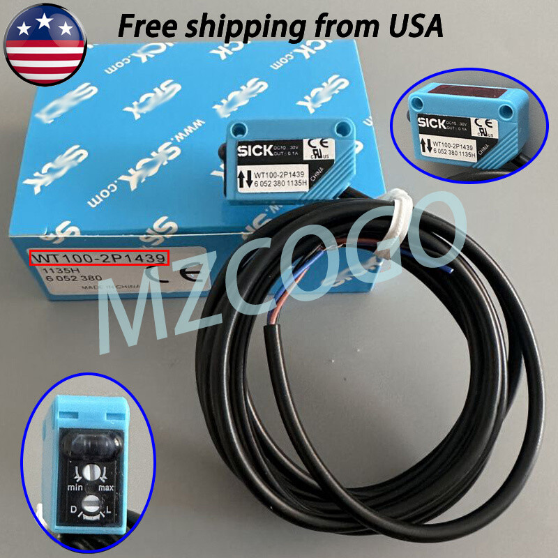For SICK WT100-2P1439 Photoelectric Switch Free Shipping From USA WT1002P1439