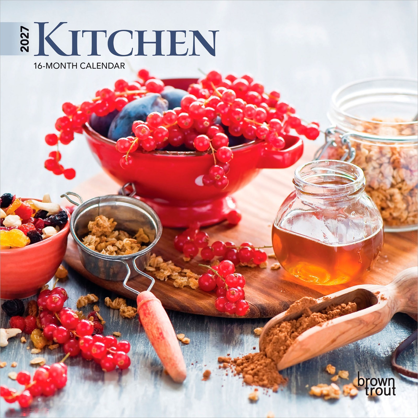 Kitchen | 2027 7×14″ (Hanging) Monthly Mini Wall Calendar