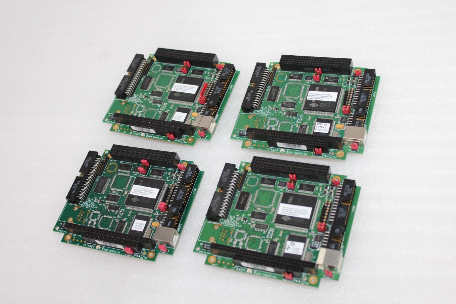 Delta Tau PMAC2-PC/104 USB,ETH,DPR,GEN I/O ASSY 603672-10A Multi-Axis Controller