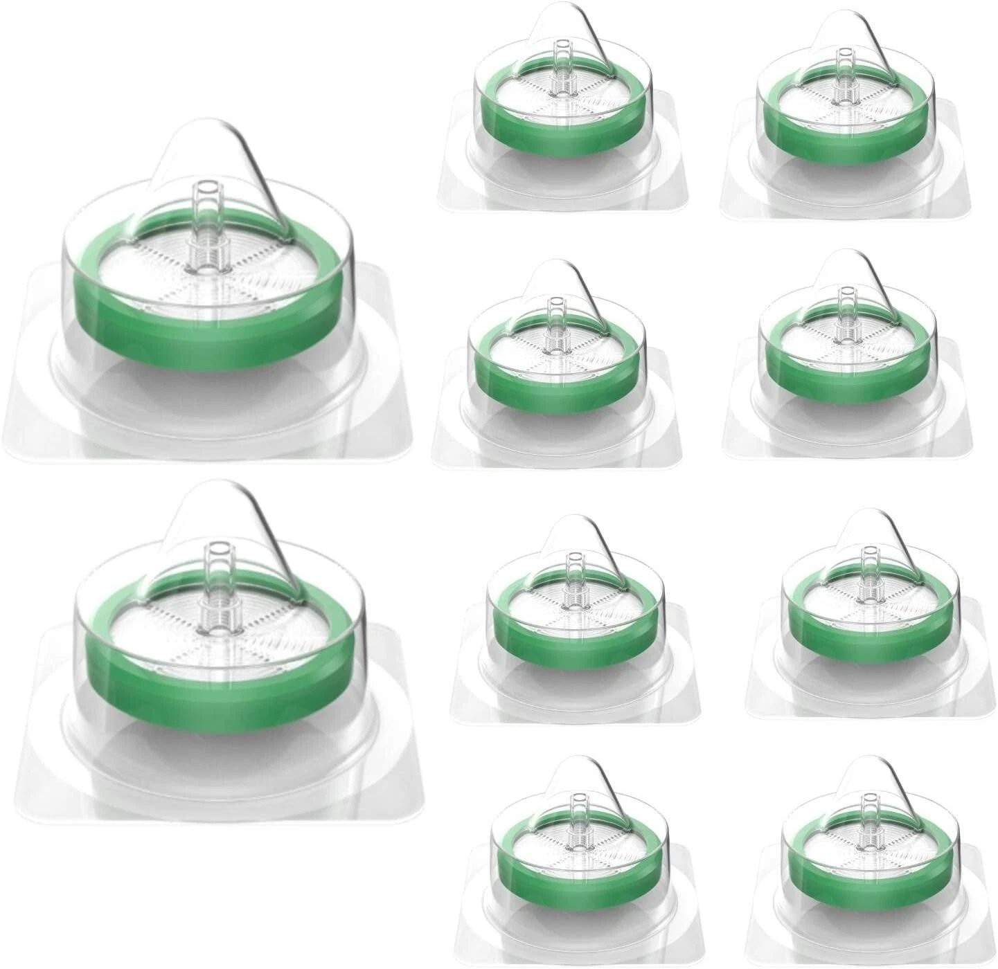 50/100/200pcs Lab PTFE Syringe Filter Sterile Membrane 33mm 0.22µm Individually