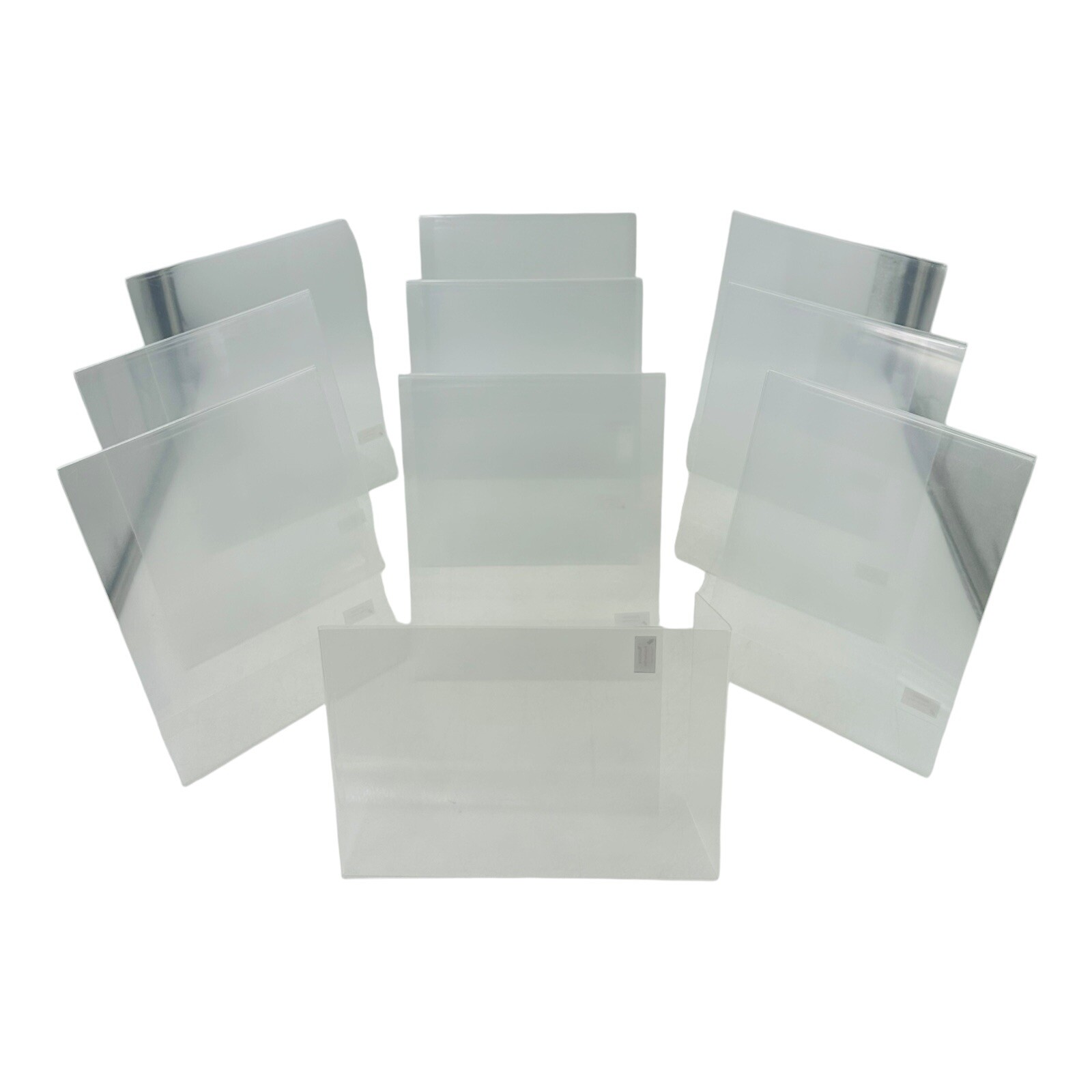 10 Frames Universal 8.5″ x 11″ Clear L Style Freestanding Document Frame