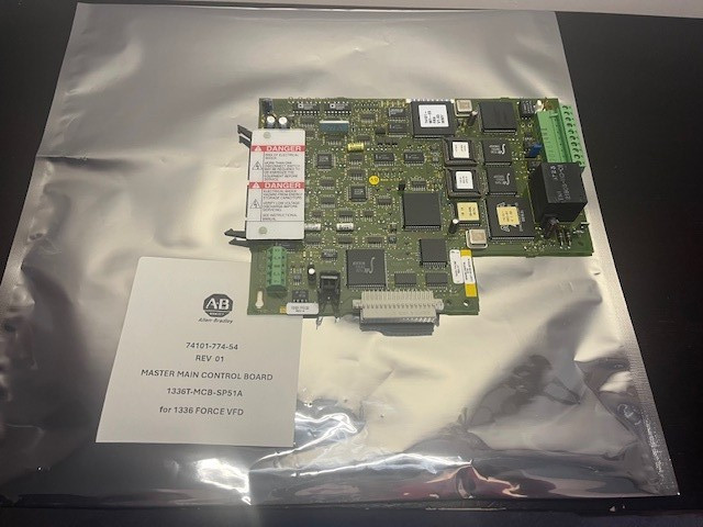 Allen Bradley 74101-774-54 Rev 01 Main Control Board 1336T-MCB-SP51A
