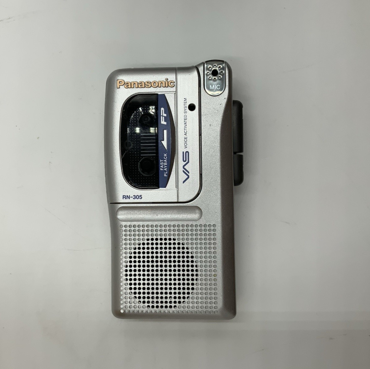 Panasonic RN-305 Voice Activated Cassette Recorder Silver
