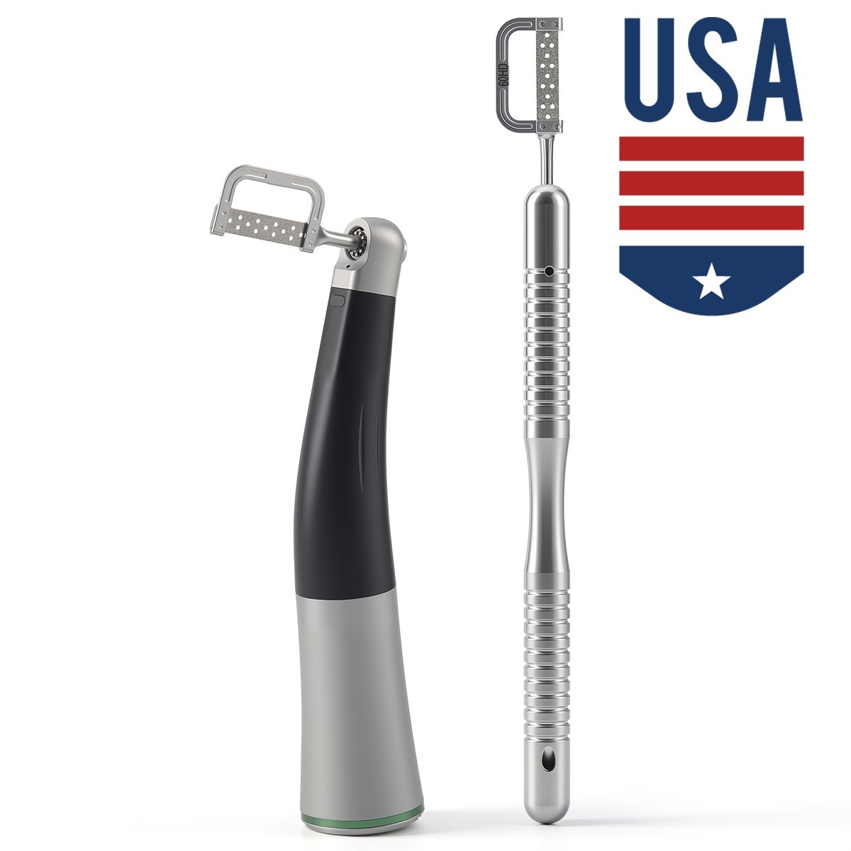Dental 4:1 Reduction Interproximal Stripping IPR System Contra Angle Handpiece