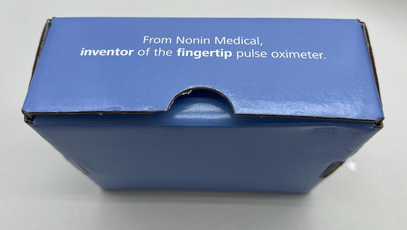 Nonin 02 meter Model 3230 Bluetooth Smart Pulse Oximeter
