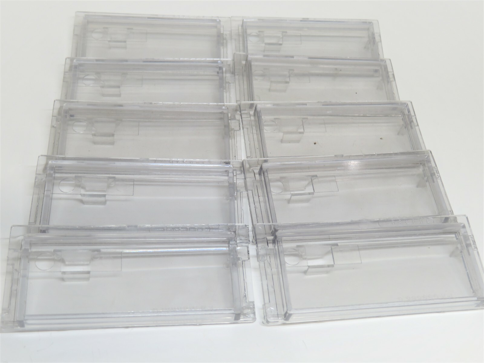 (10) Dixie Narco Soda Machine 276E,501E,600E Clear Selection Push Buttons