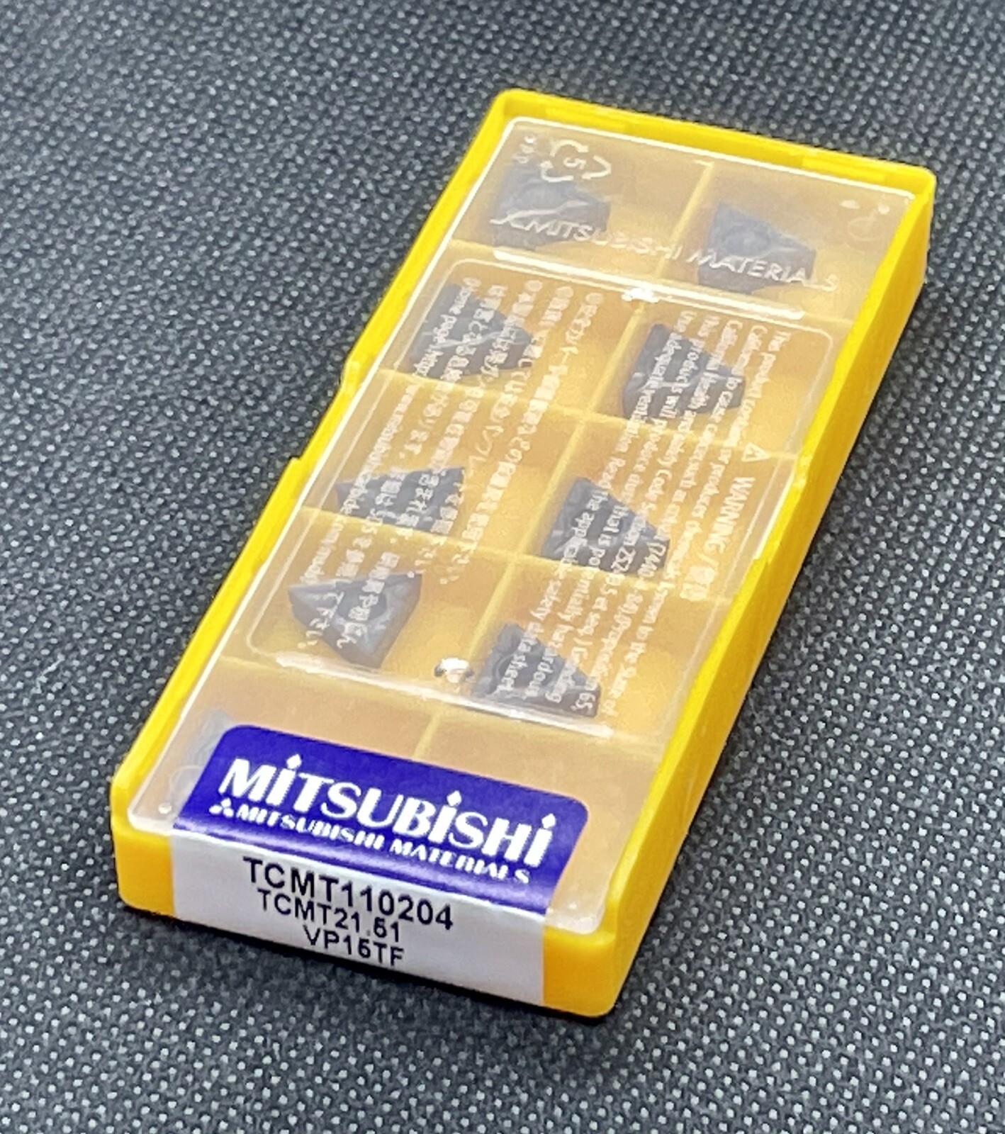 Mitsubishi TCMT 21.51 TCMT 110204 VP15TF Carbide Inserts – 10 pcs