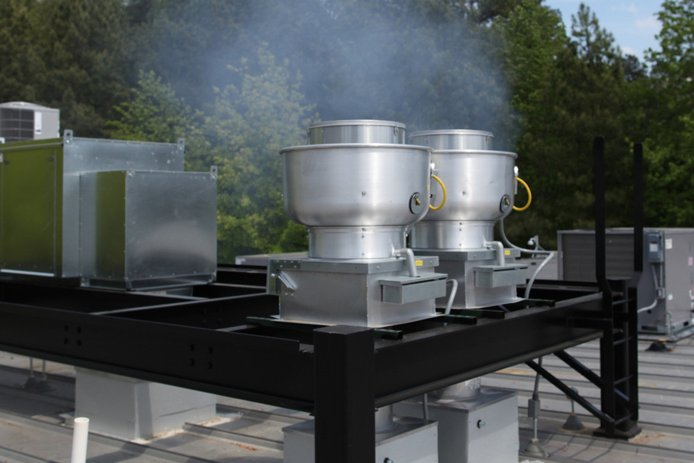 Commercial Restaurant Kitchen Exhaust Fan – 1000-1500 CFM with Speed Control