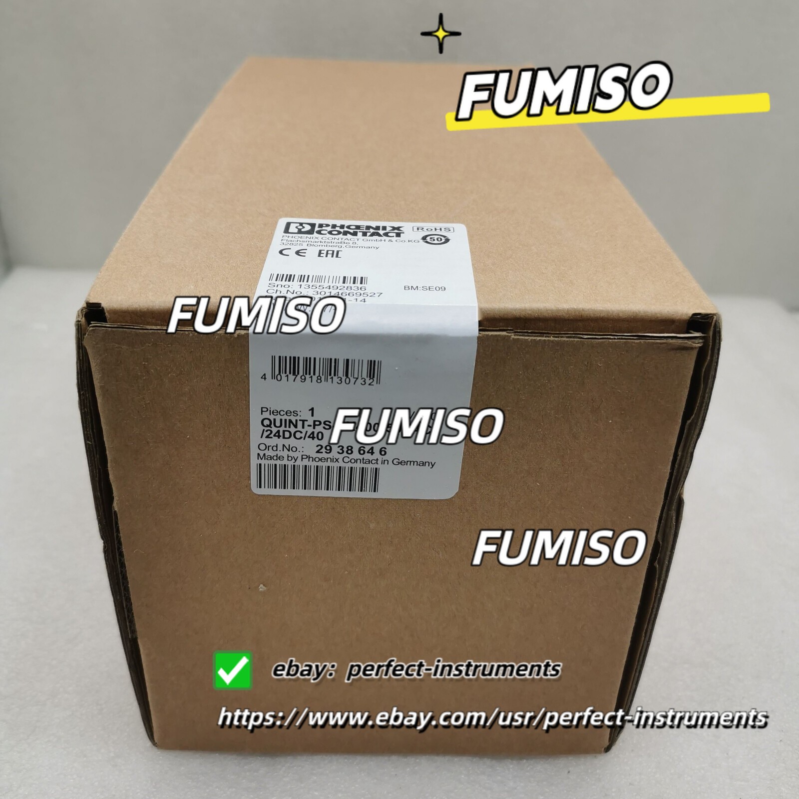 1PCS New PHOENIX CONTACT QUINT 2938646 Power Supply Fast delivery#per