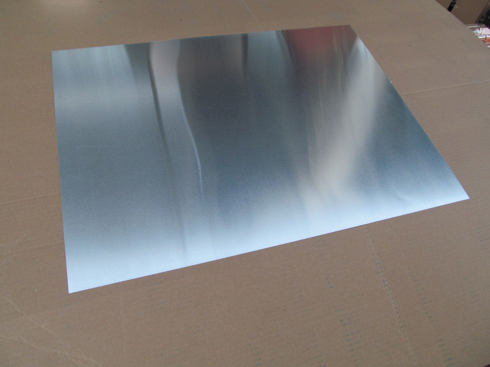 0.15mm thick aluminum sheet metal panel 18″x24″
