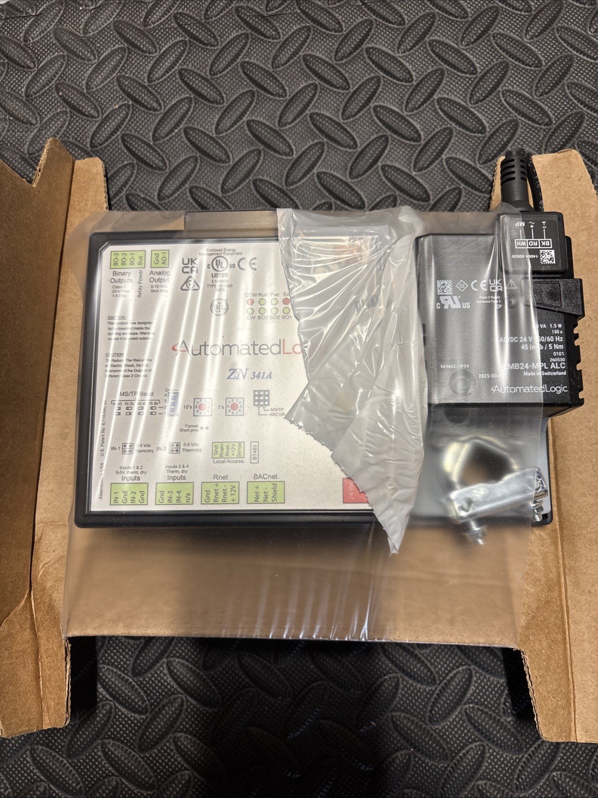 New Automated Logic ZN 341A VAV Controller Actuator WebCTRL arcnet supported