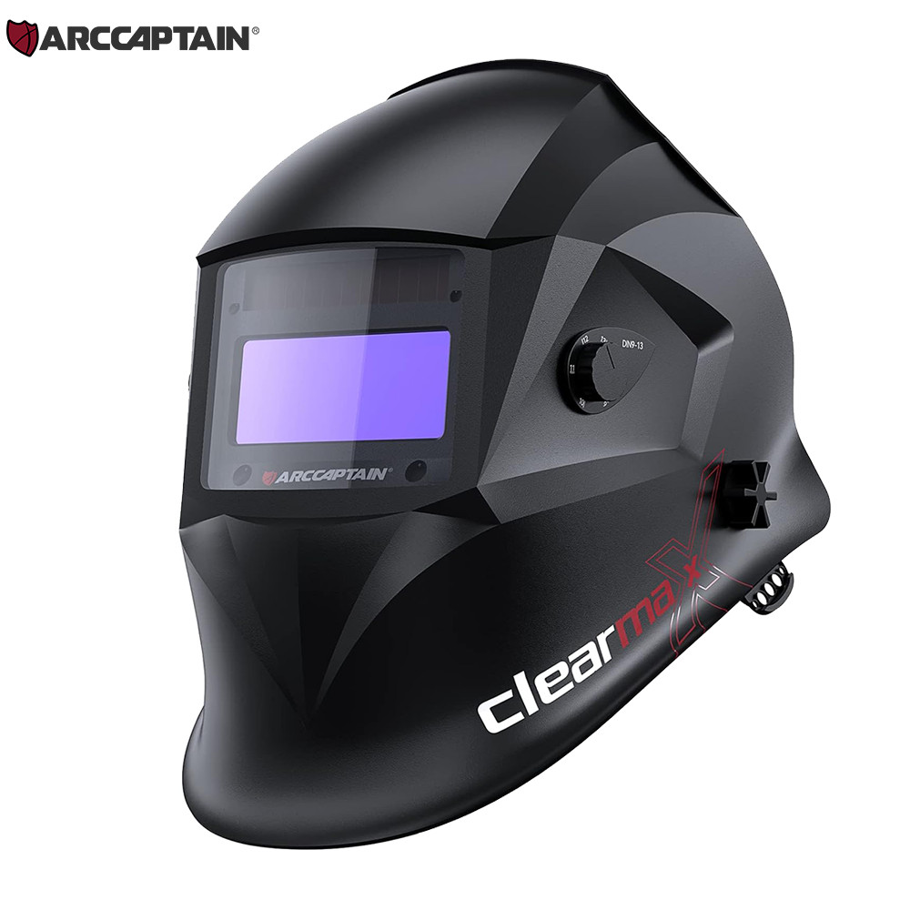 2026 ARCCAPTAIN Auto Darkening Welding Helmet with 4 Arc Sensors True Color View