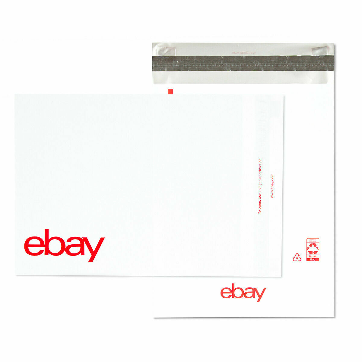 22 NEW eBay-Branded Poly mailer Red Green & Blue 10″ x 12.5″ (No Padding
