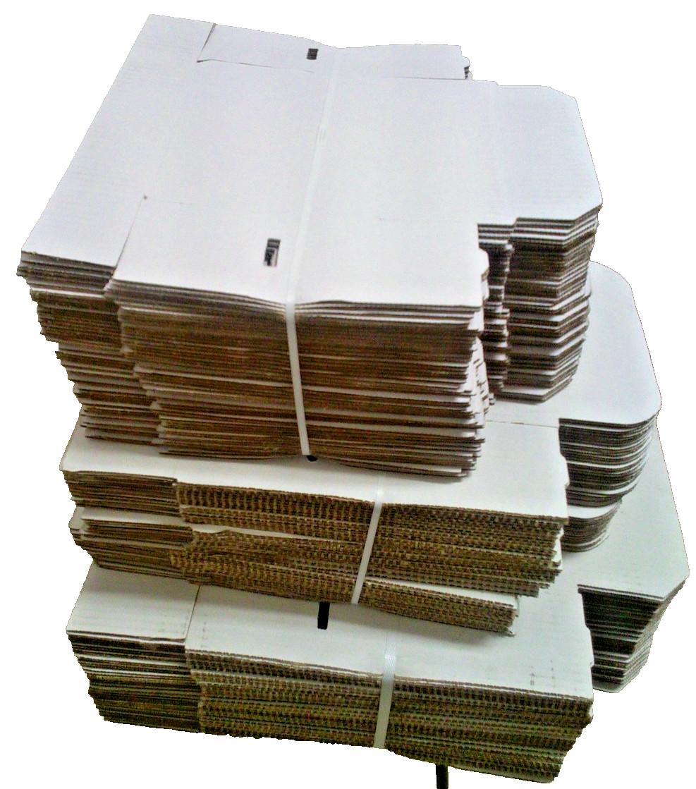 9x6x5 White Corrugated Shipping Mailer Packing Box Boxes 9″ x 6″ x 5″ 50/bundle
