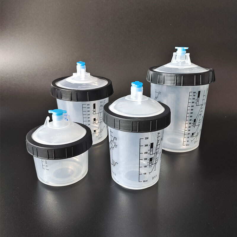 Paint Spray Gun No-clean Spray Gun Tank Disposable Inner Cup 200/400/600/800 ml