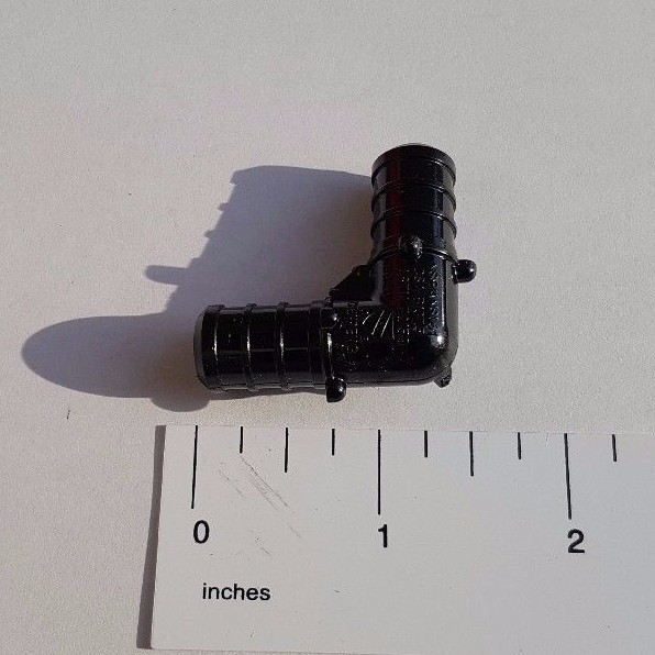 100 PIECE 1/2″ PEX ELBOW POLY ALLOY LEAD FREE CRIMP PLASTIC FITTINGS – NSF, CUPC