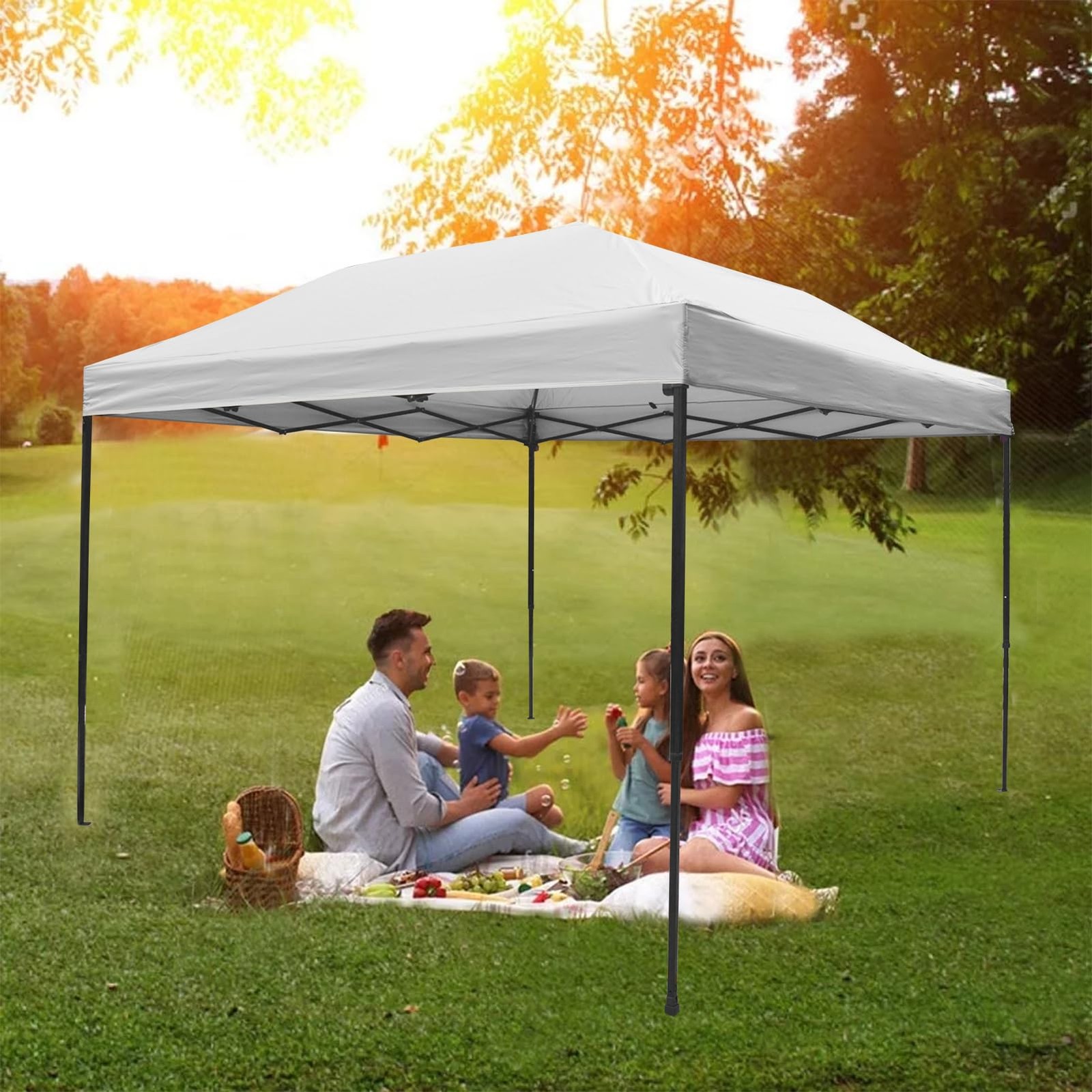 Joramoy 1010 Canopy Replacement Top Only Waterproof Pop Up Canopy Tent Top Roof