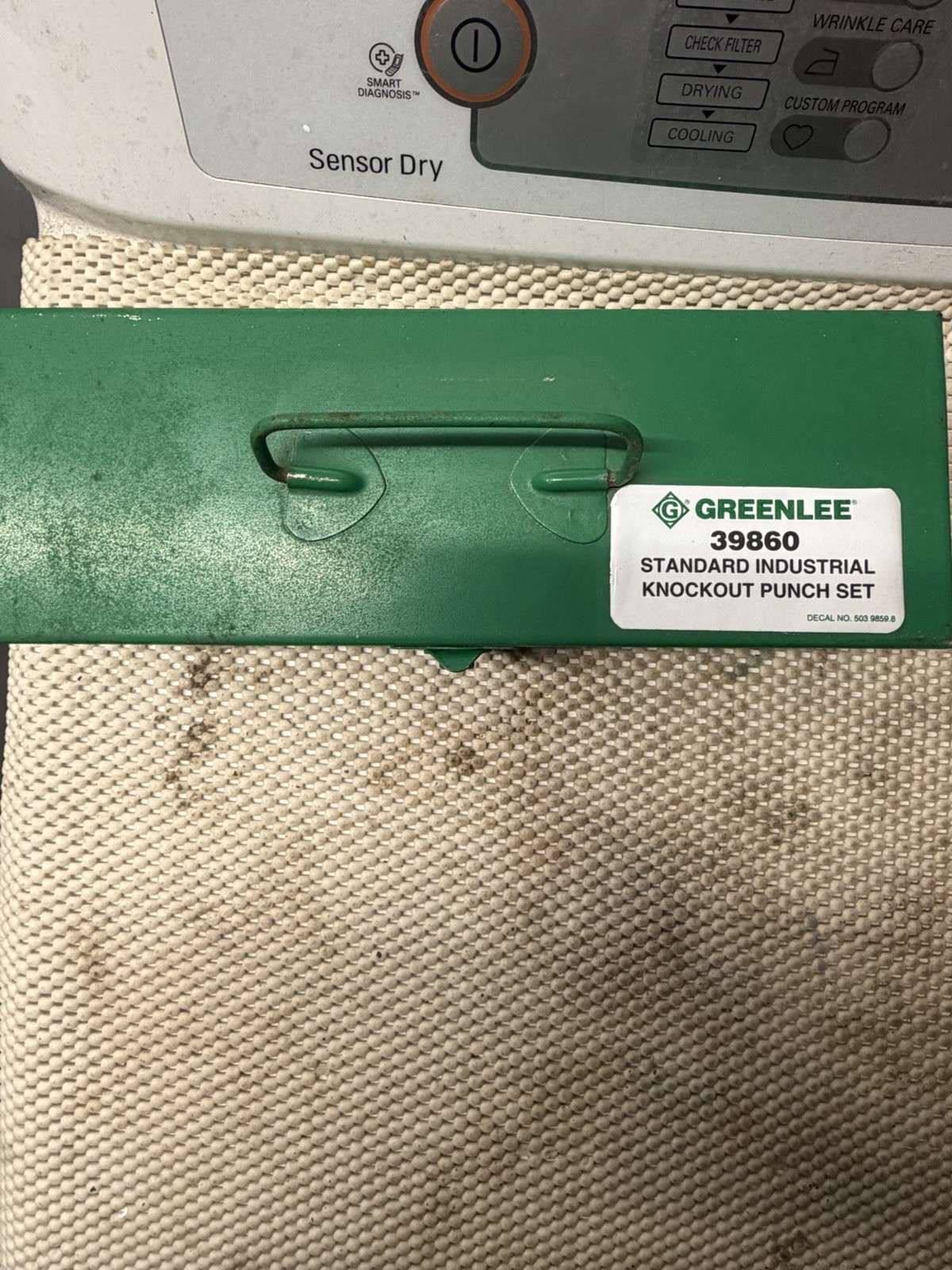 Greenlee 39860 Standard Industrial Punch Kit