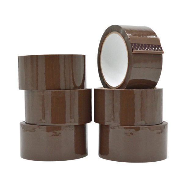 1-144 Rolls Packing Tape 2″ 110 Yards 1.8 Mil 330ft Tan Carton Sealing Tapes