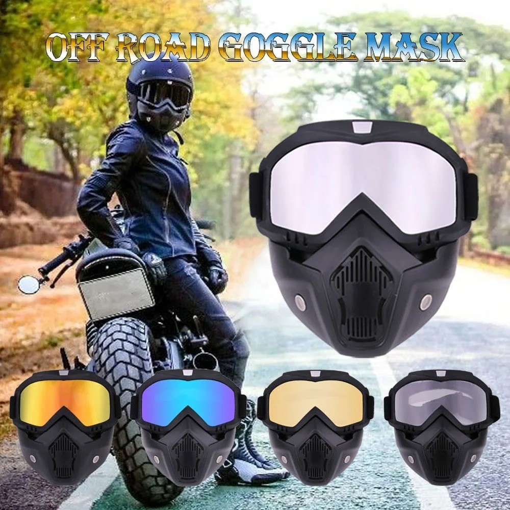 Safety Work Full Face Mask Shield & Goggles, Construction Eye Protection Eyewear