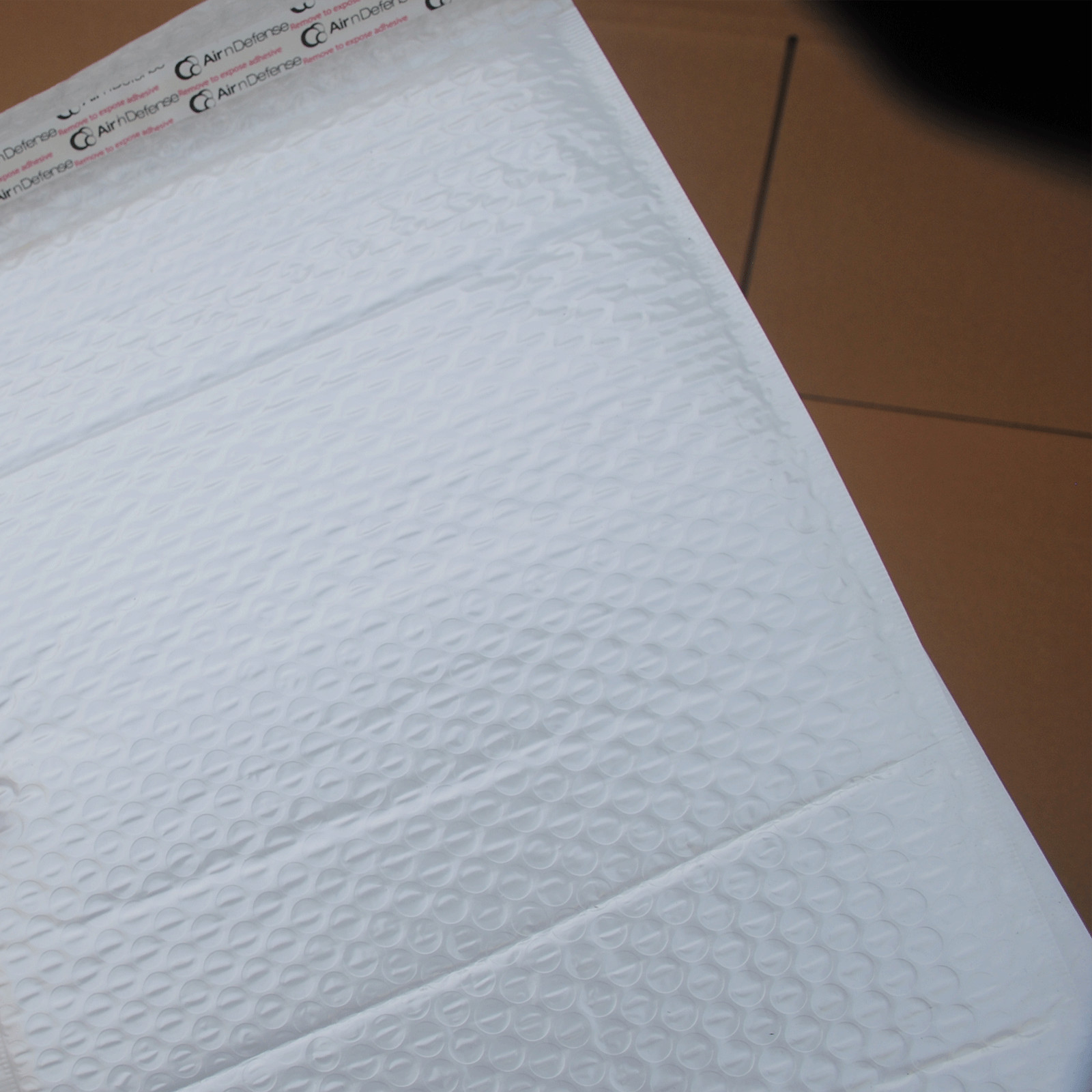 AirnDefense #0 6.5×10″ White Poly Bubble Mailers Shipping Padded Envelopes