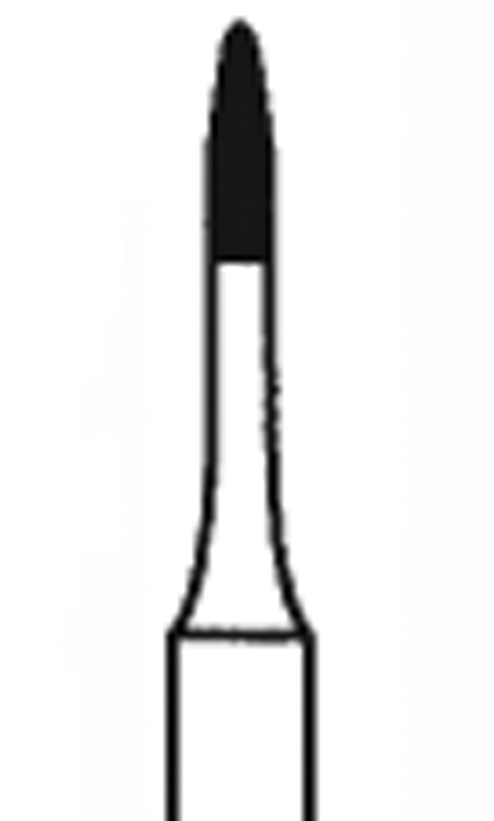 CROSSTECH MultiUse Dental Diamond A22F,T&F 889/007F, Fine, 5 Burs