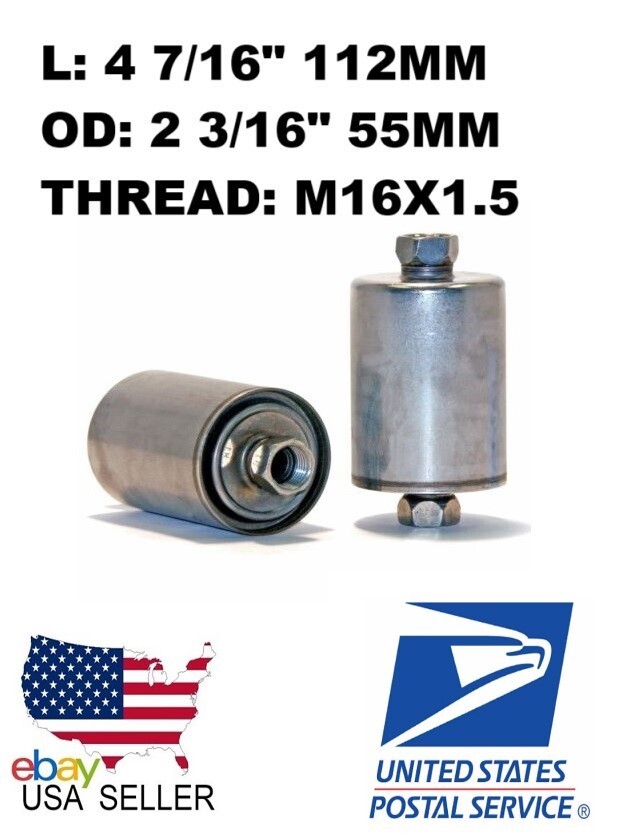 FUEL FILTER AC DELCO GF481 25055052 WIX 33481 P550209 BF853 REPLACEMENT FF001