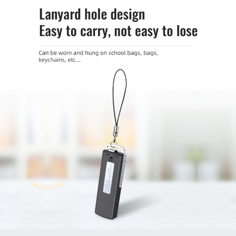 BUG USB Voice Recorder Activated Digital Mini Audio Listening Device Dictaphone