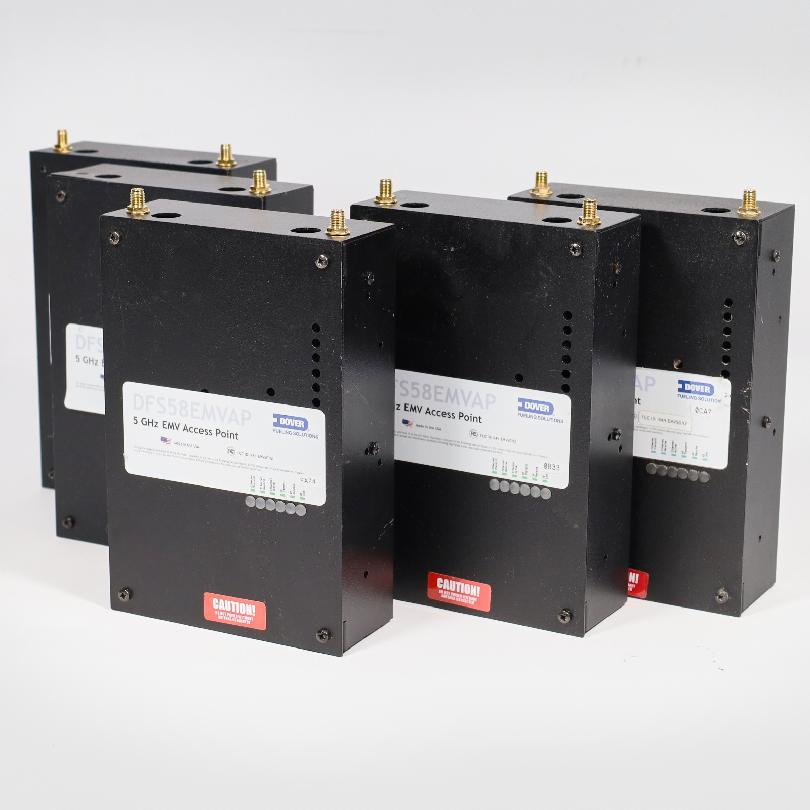 (Lot of 5) Dover Fueling Solutions DFS58EMVAP 5 GHz EMV Access Point, parts only