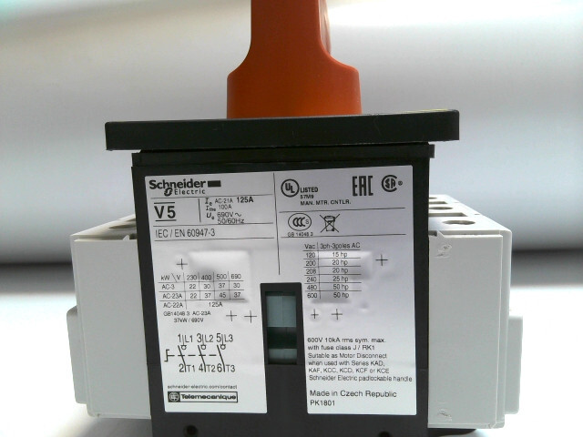 SCHNEIDER ELECTRIC, 055173, LOAD BREAK SWITCH (DISCONNECT BASE), NEW, 1/pack