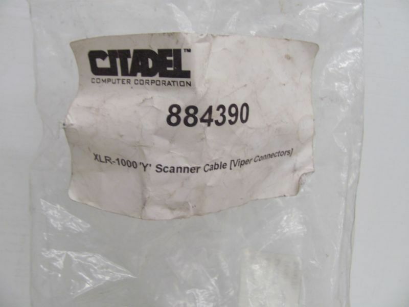 NOS CITADEL 884390 XLR-1000 SCANNER CABLE