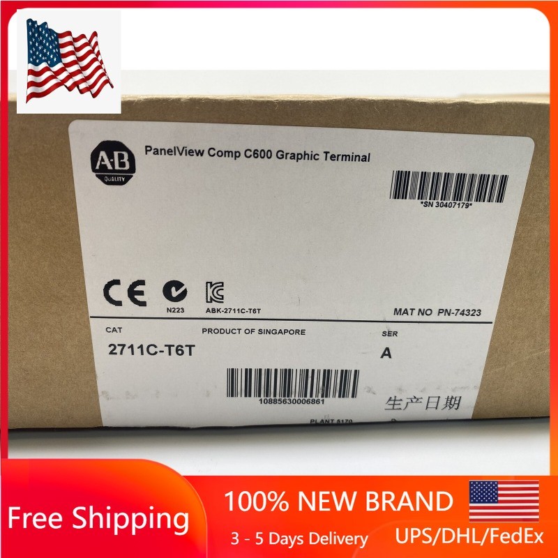 2711C-T6T Ser A AB Operator Terminal Operator Panel C600 PanelView Comp HT