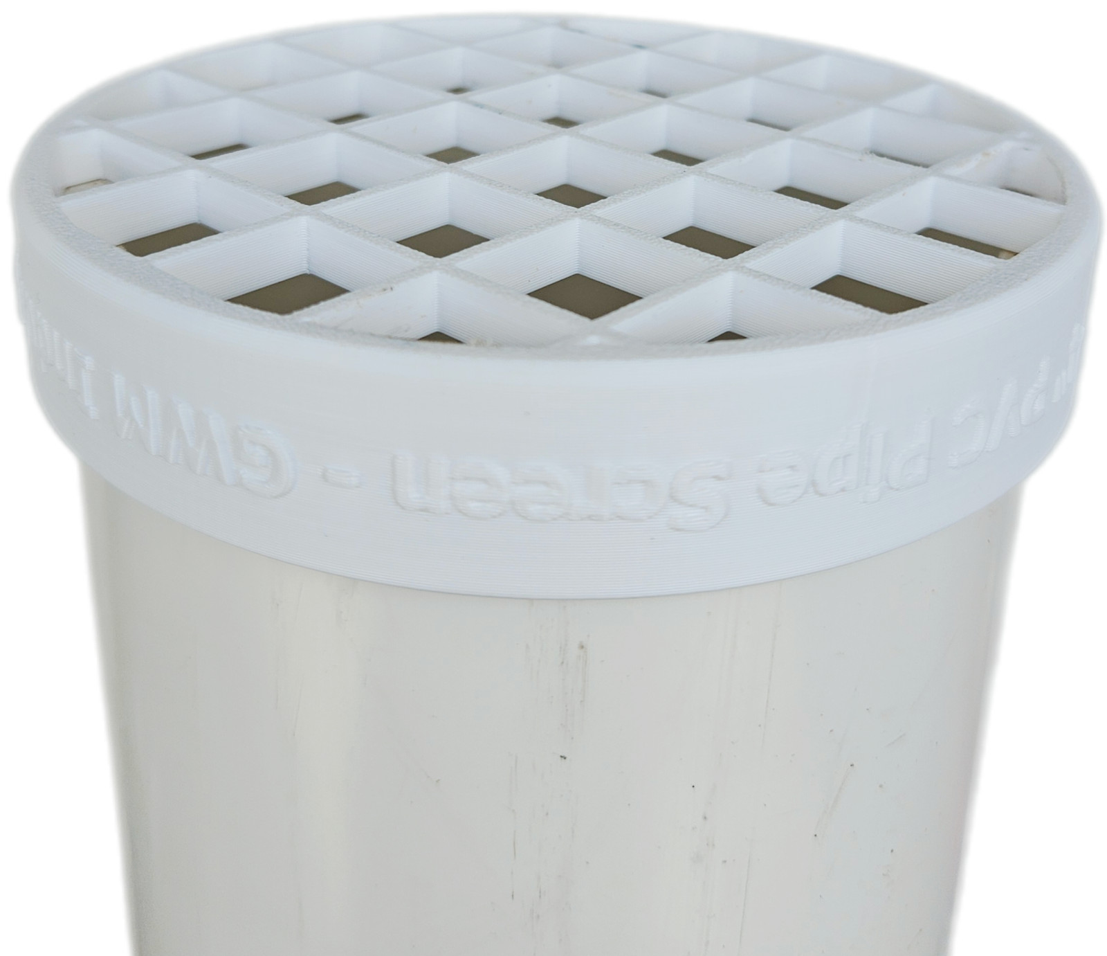 New All Plastic PVC Pipe Mesh Vent Cap, Various Sizes, Fits on Outside of Pipe