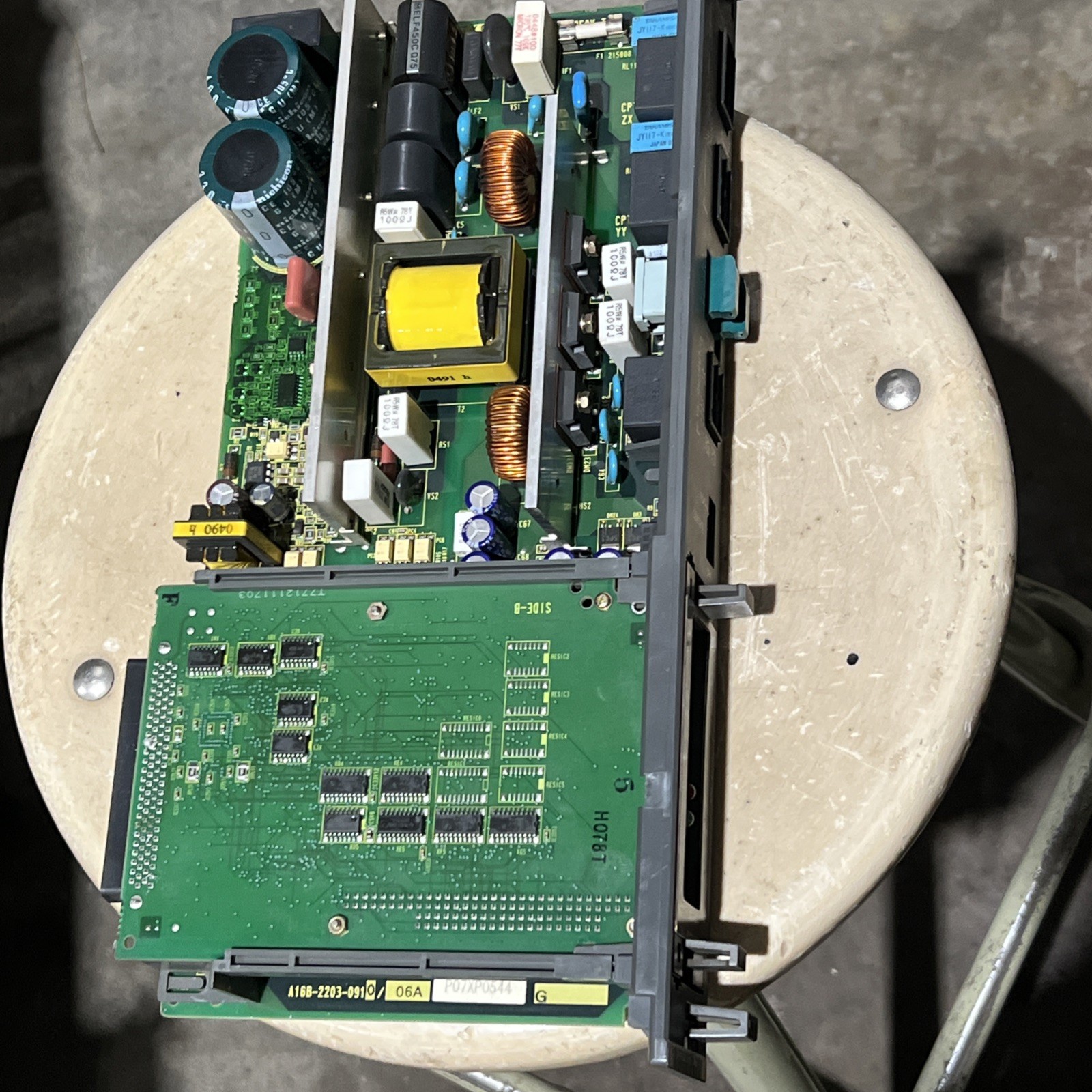 🔥Fanuc A16B-2203-0910/06A PC Board, Used, Free Ship🇺🇸