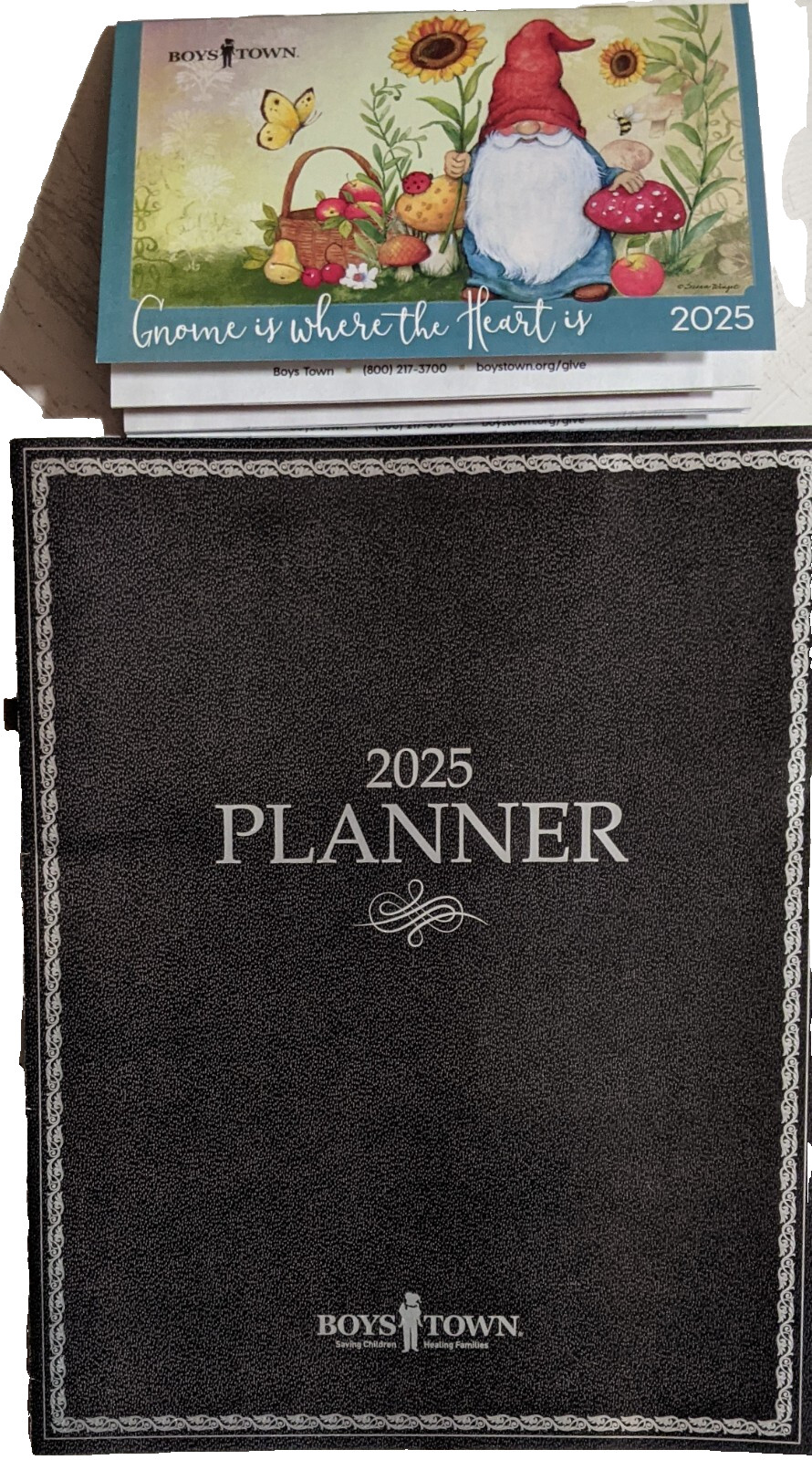 2 – 2025 Daily Planner 8″ X 10″ & 2025 Pocket Planner 3.5″ X 6″