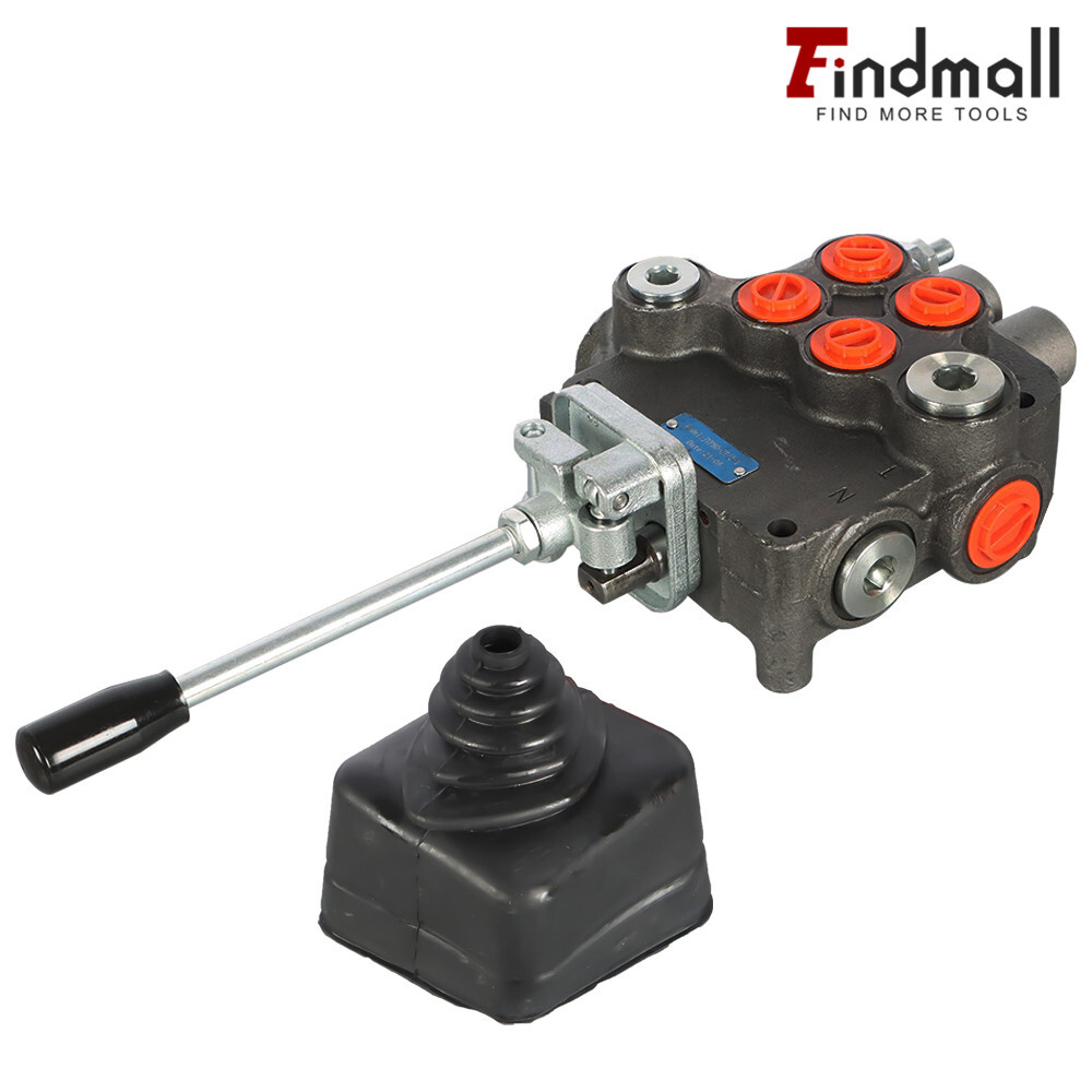 Hydraulic Directional Control Valve for Tractor Loader w/Joystick 21GPM 2Spool