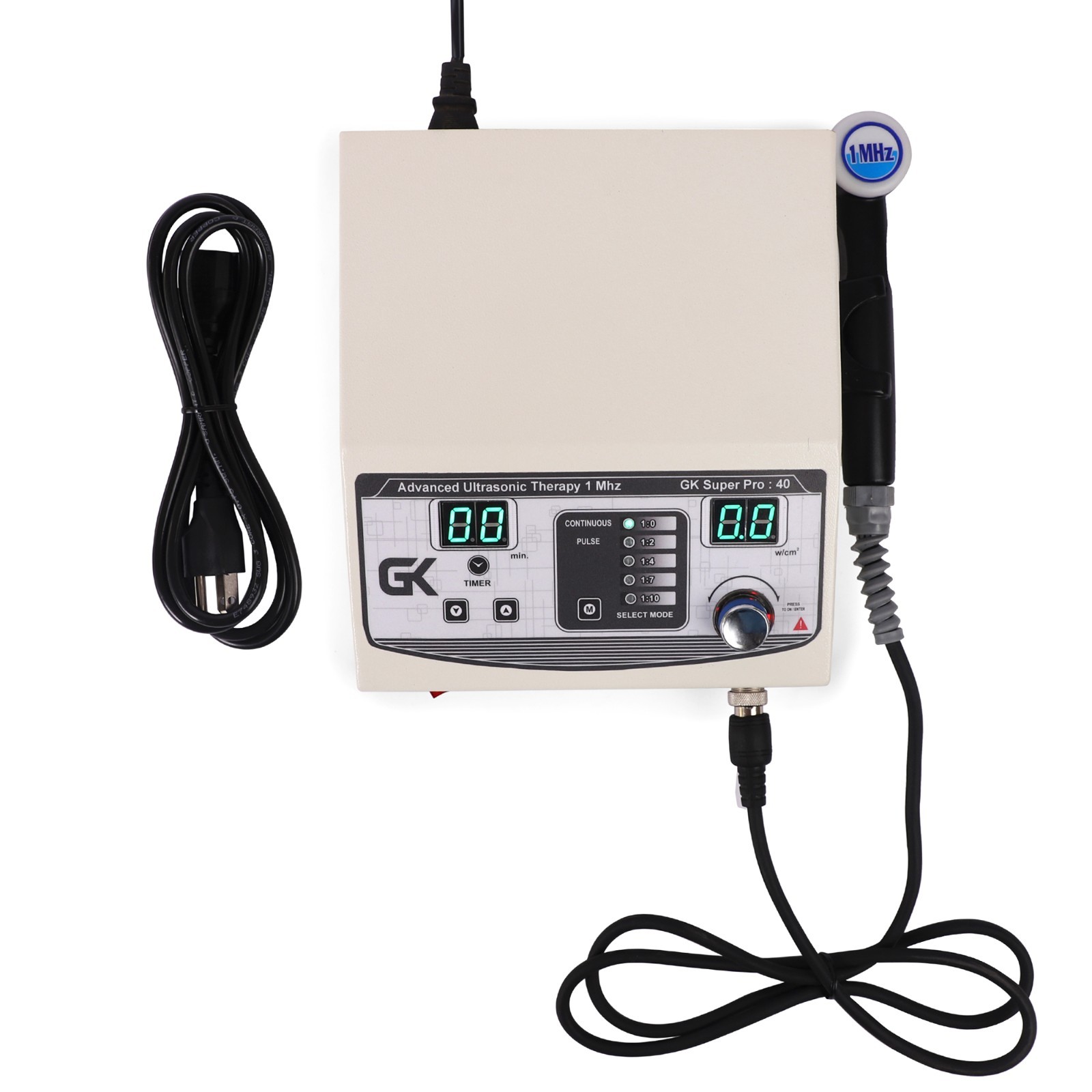 US Prof. Ultrasound Therapy 1Mhz Unit Home Use New Physical Therapeutic Machine