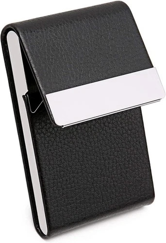 Professional Business Card Holder PU Leather Business Card Case Name Card Holder