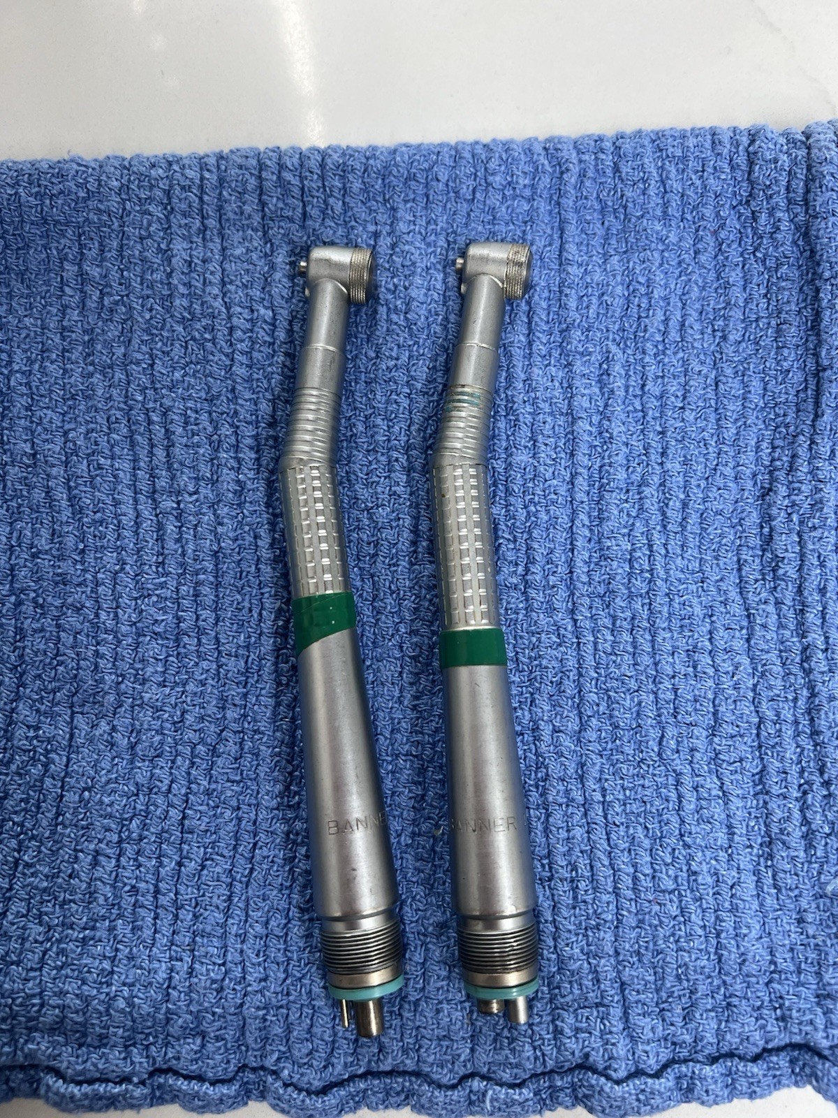 Dentsply Midwest High Speed Contra Angle Handpiece Lot, Autochuck 4-Hole