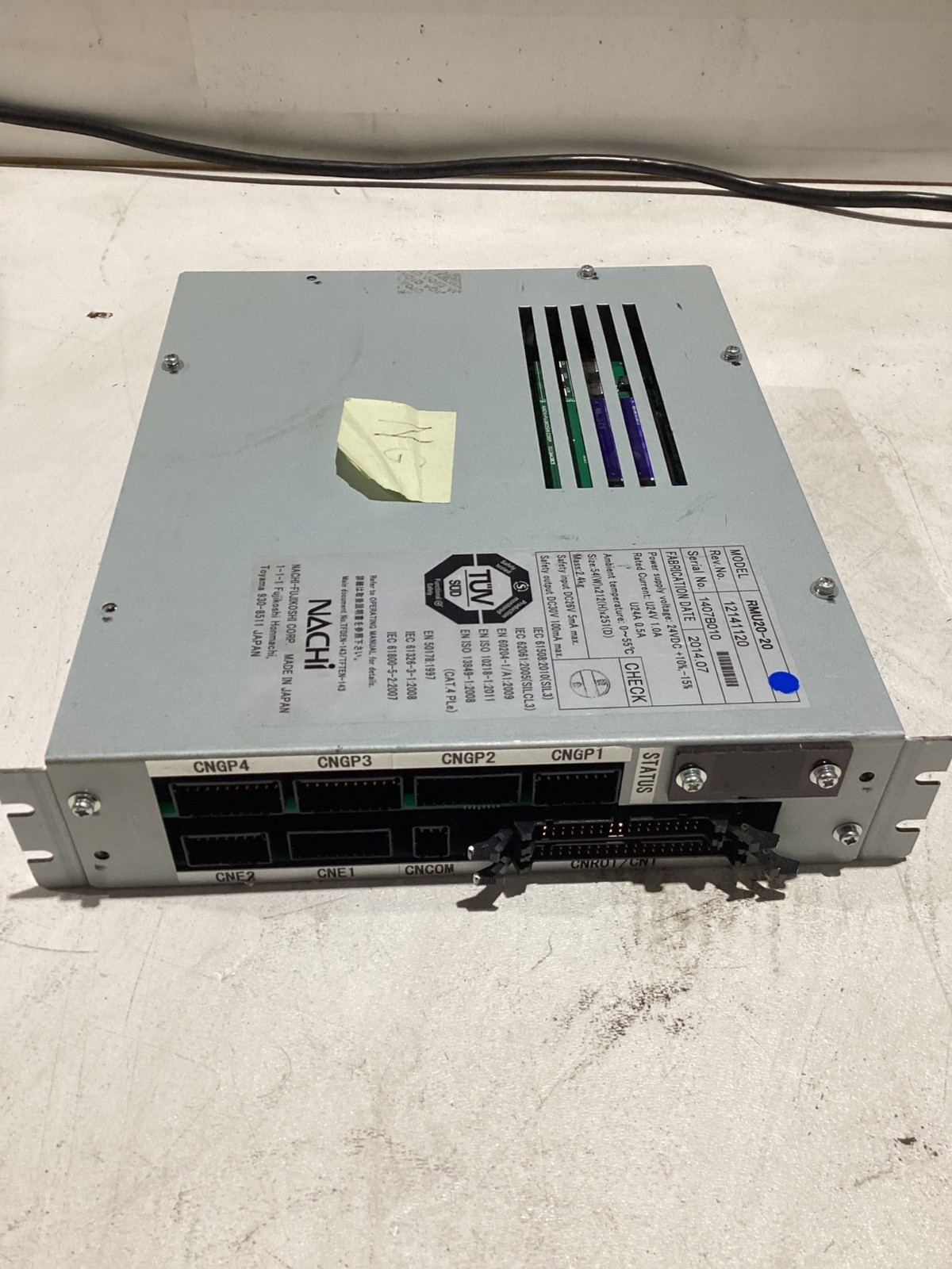 NACHI DRIVE UNIT RMU20-20 USED